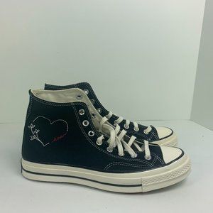 NEW Converse Chuck Taylor All Star 70 Hi Valentines Day Black 171118C Men's SZ